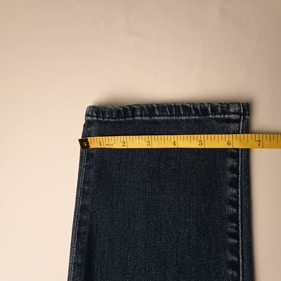 Adriano Goldschmied Jeans Size 30/10 The Harper Mid Rise Slim Leg Medium Wash - Picture 10 of 10